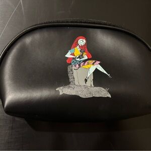 Disney Black Pouch with Colorful Character Art